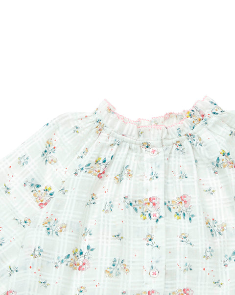 Blouse - bébé double gaze de coton bio - Image principale