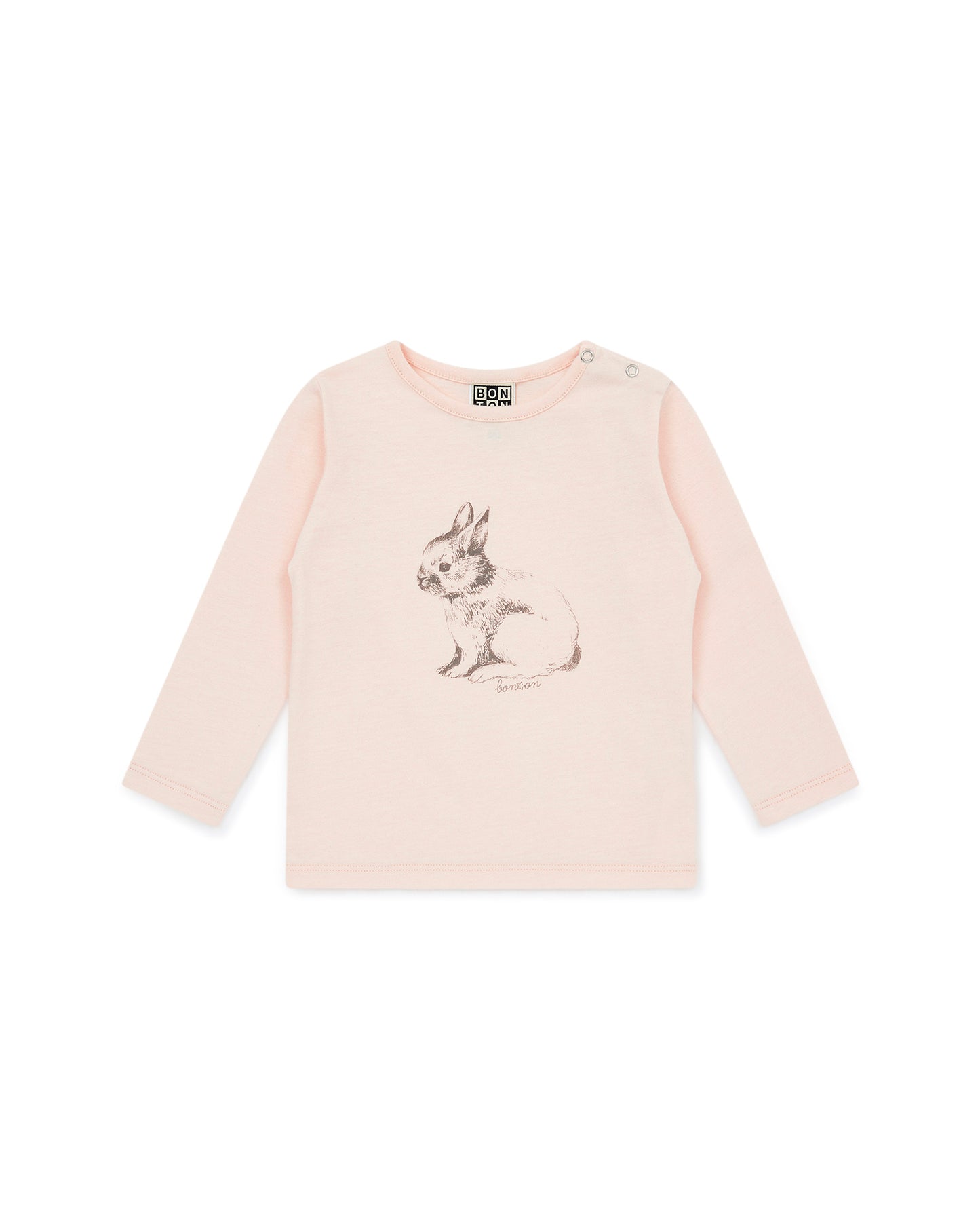 T-shirt - Bébé Fille Lapin coton biologique