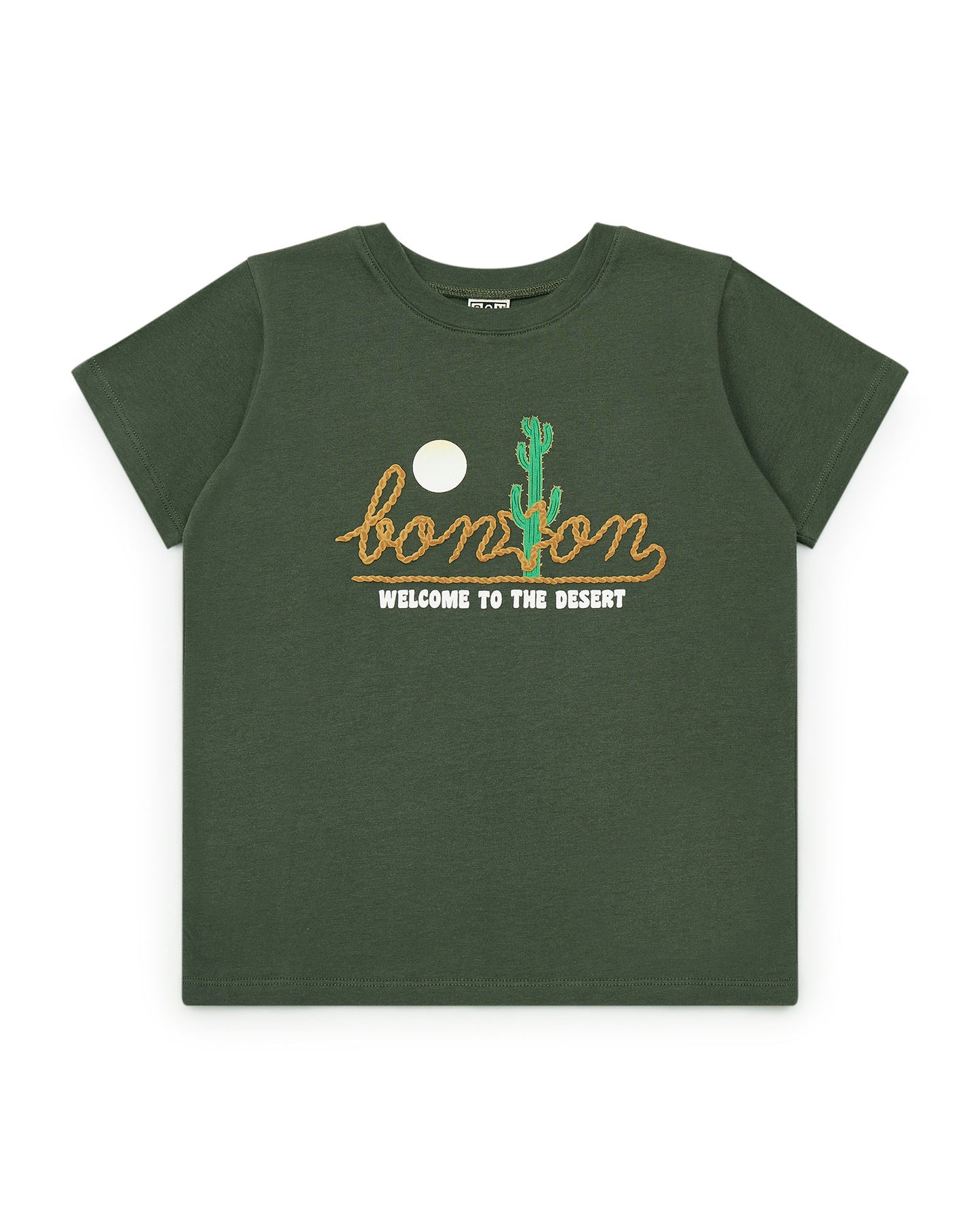 T -shirt - Boy in organic cotton Print Bonton