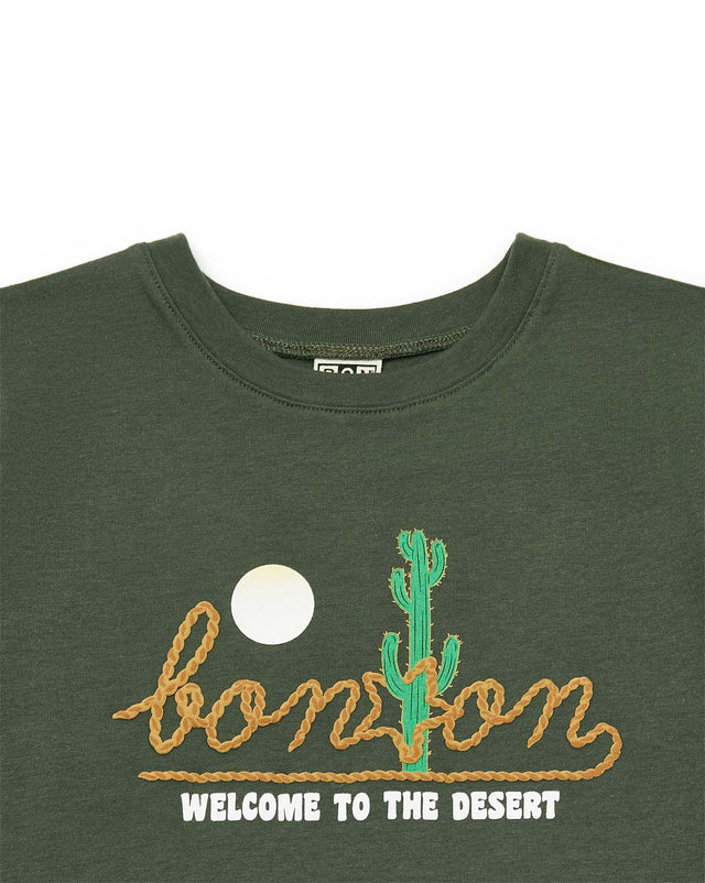T-shirt - garçon en coton biologique imprimé BONTON - Image alternative