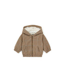 Burnou - Baby Faux fur fleece Check