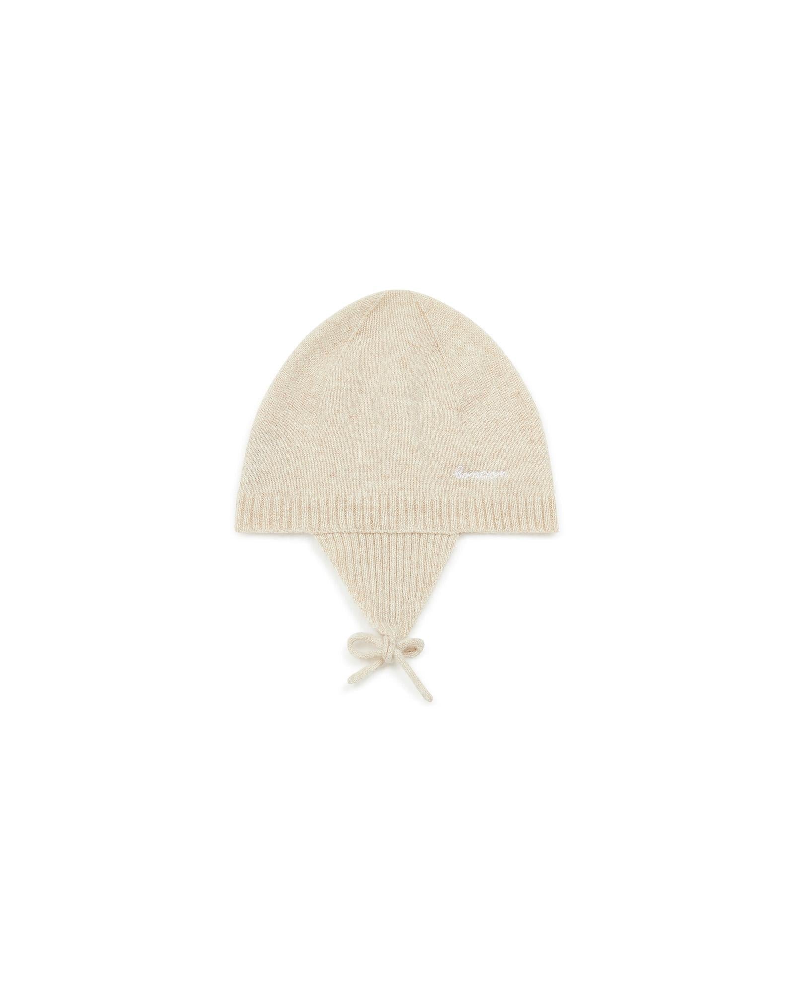 Bonnet Rose Bébé 100% cachemire