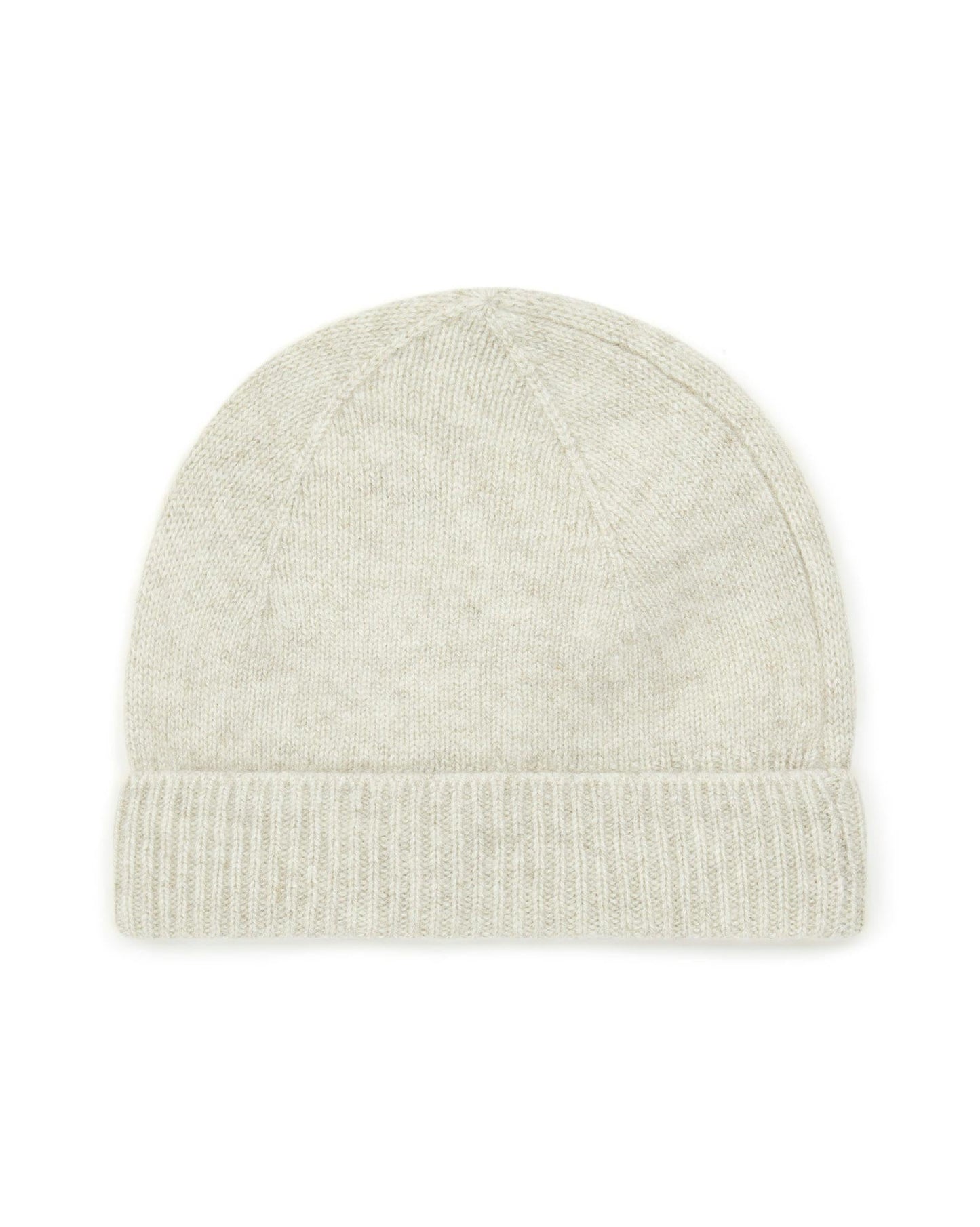 Beanie - Beige 100% Cashmere
