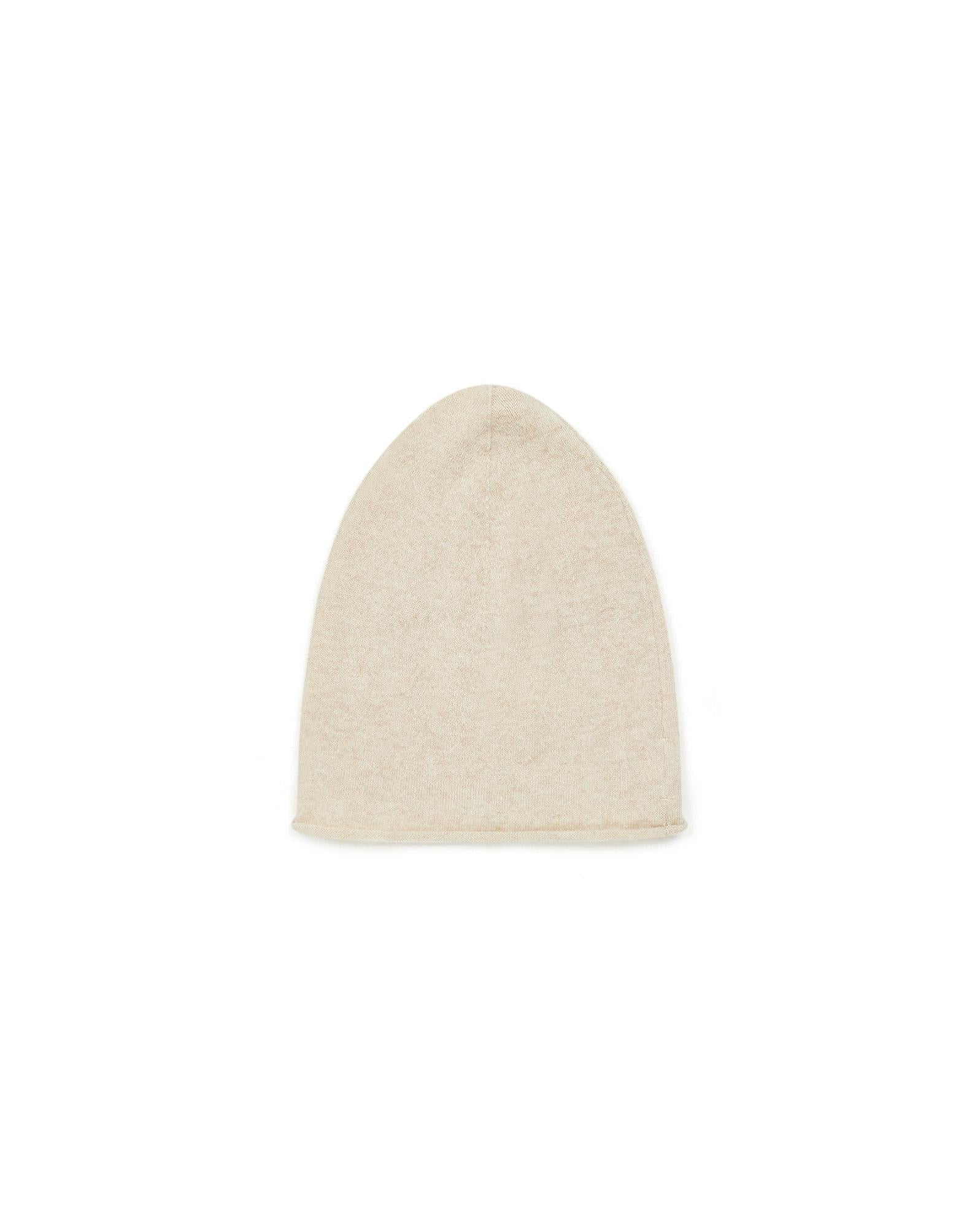 Bonnet Beige Femme 100% cachemire