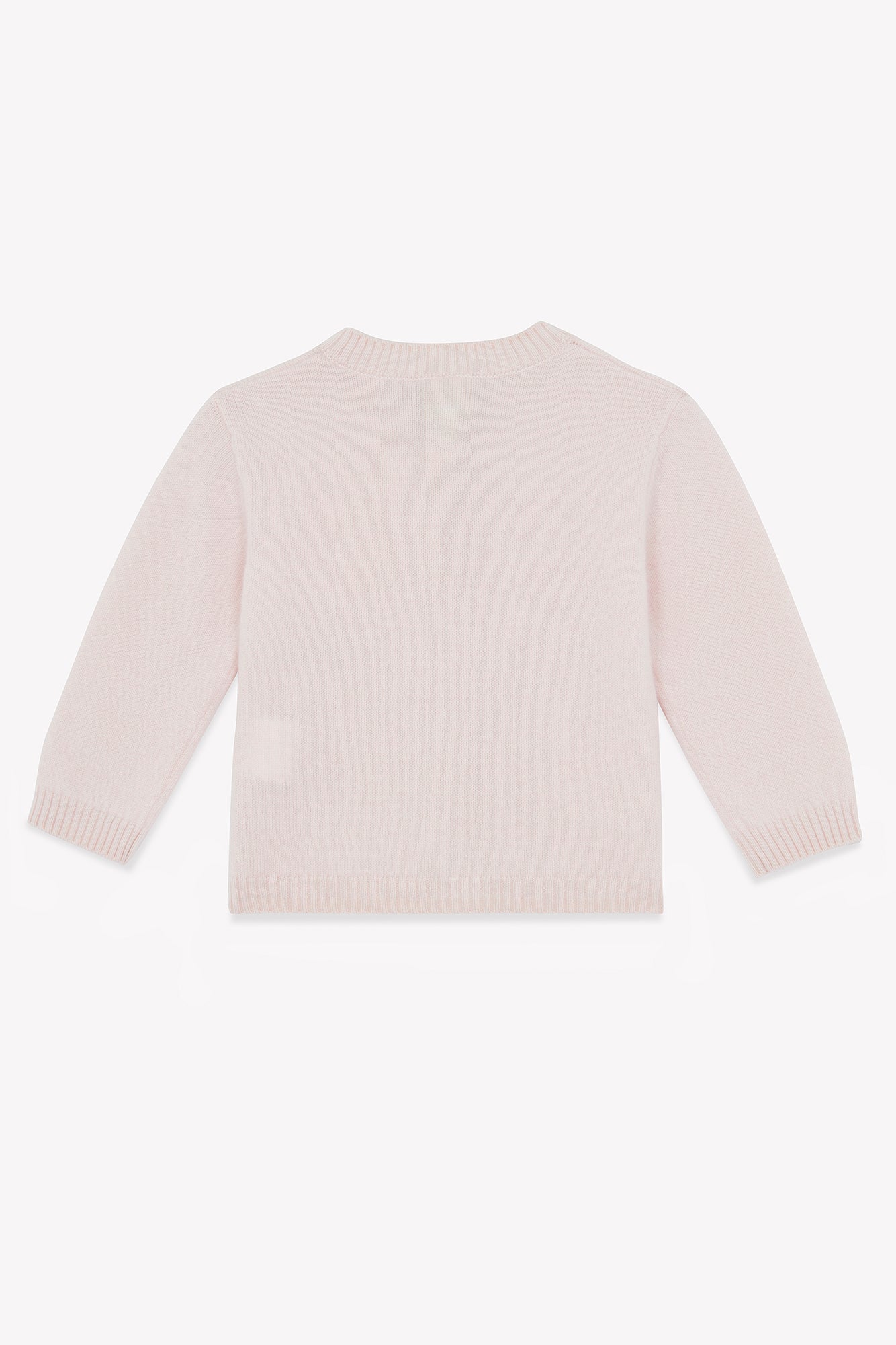 Cardigan - Pink Baby 100% Cashmere