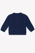 Cardigan - Blue Baby 100% Cashmere