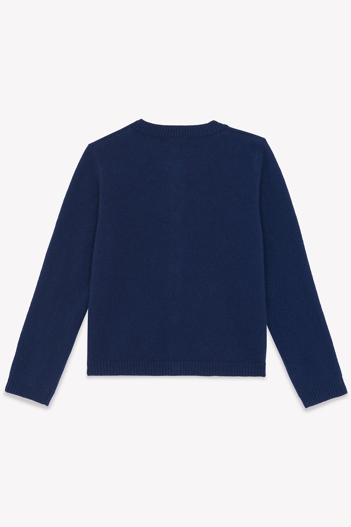 Cardigan Bleu 100% cachemire
