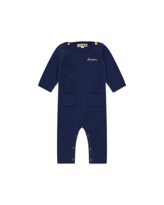 Jumpsuit Baby Blue 100% Cashmere
