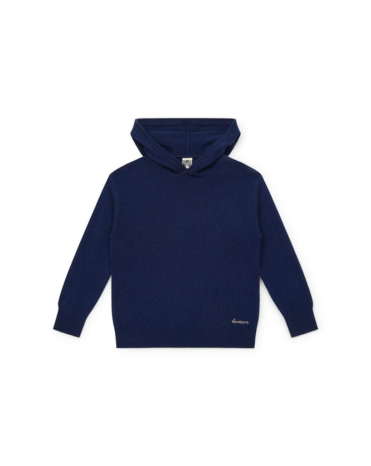 Sweater Blue 100% Cashmere