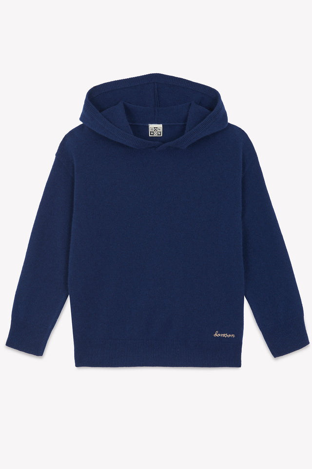 Sweater - Blue 100% Cashmere - Image principale