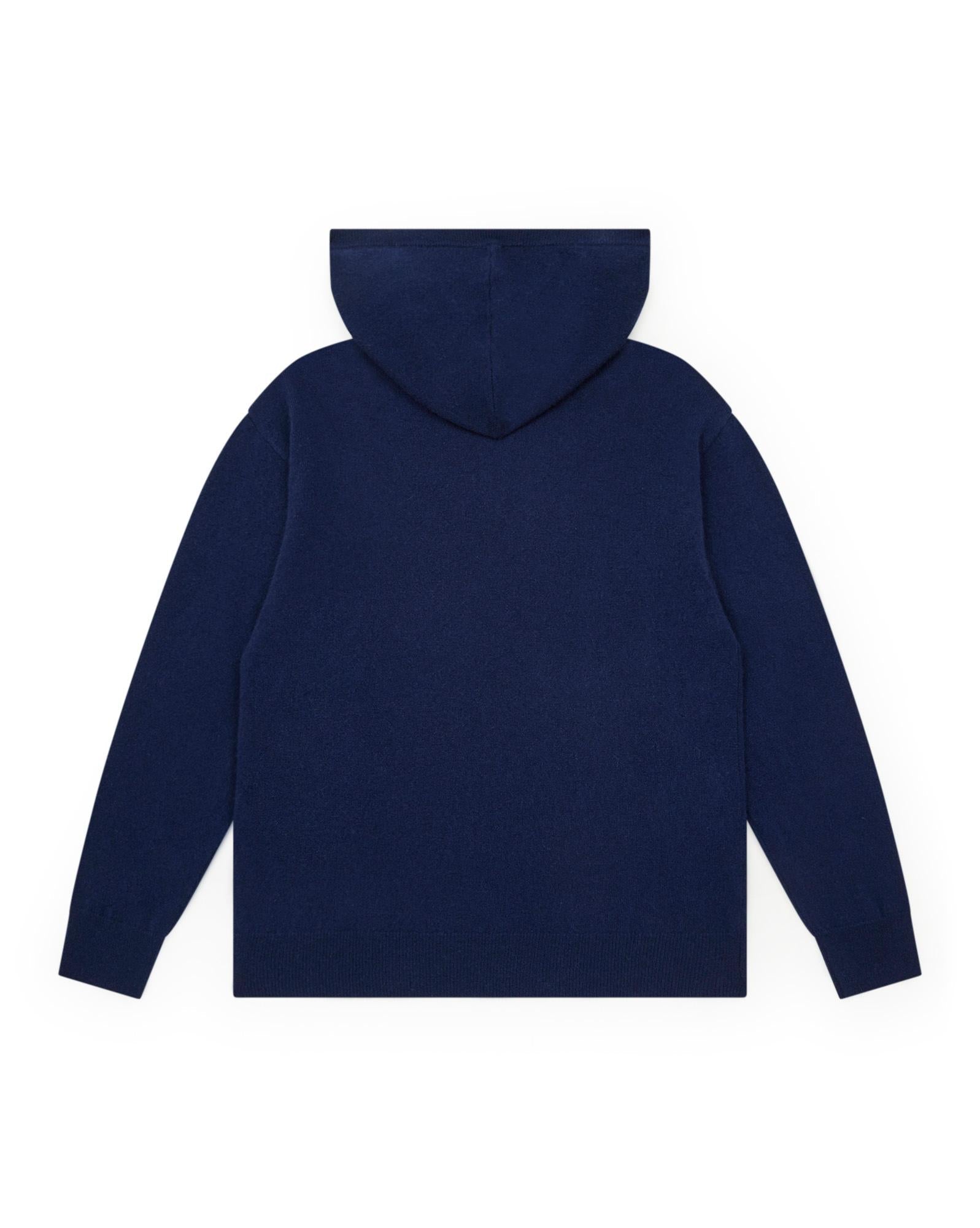 Sweat bleu Femme 100% cachemire