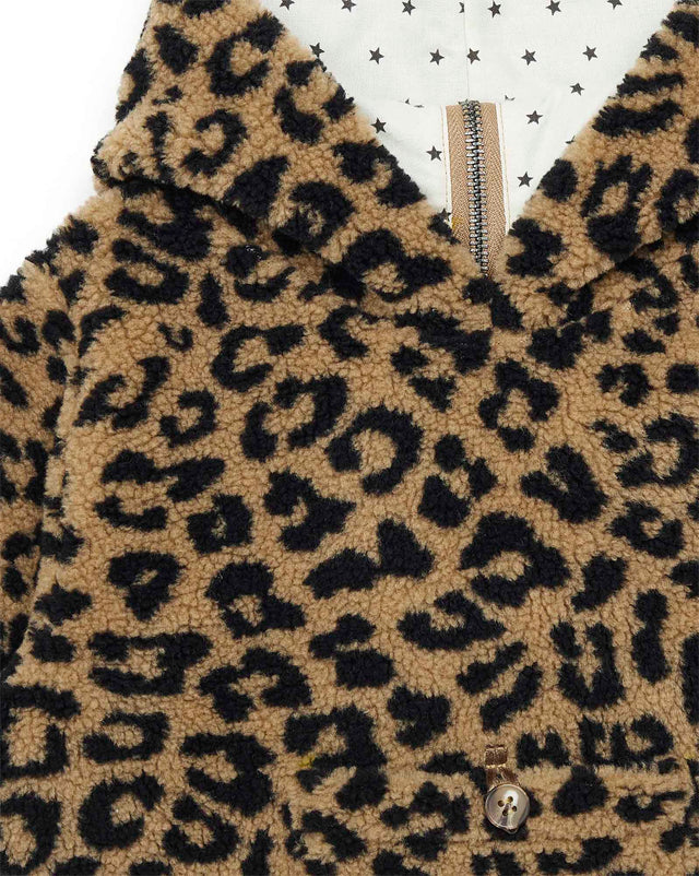 Burnou - Baby leopard fleece - Image alternative