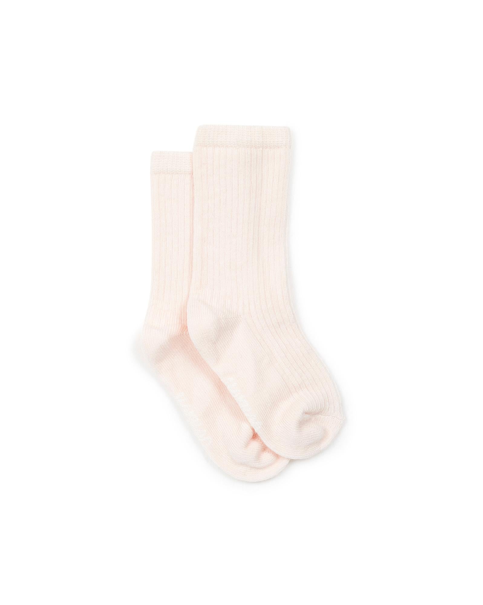 Chaussettes à côtes bébé