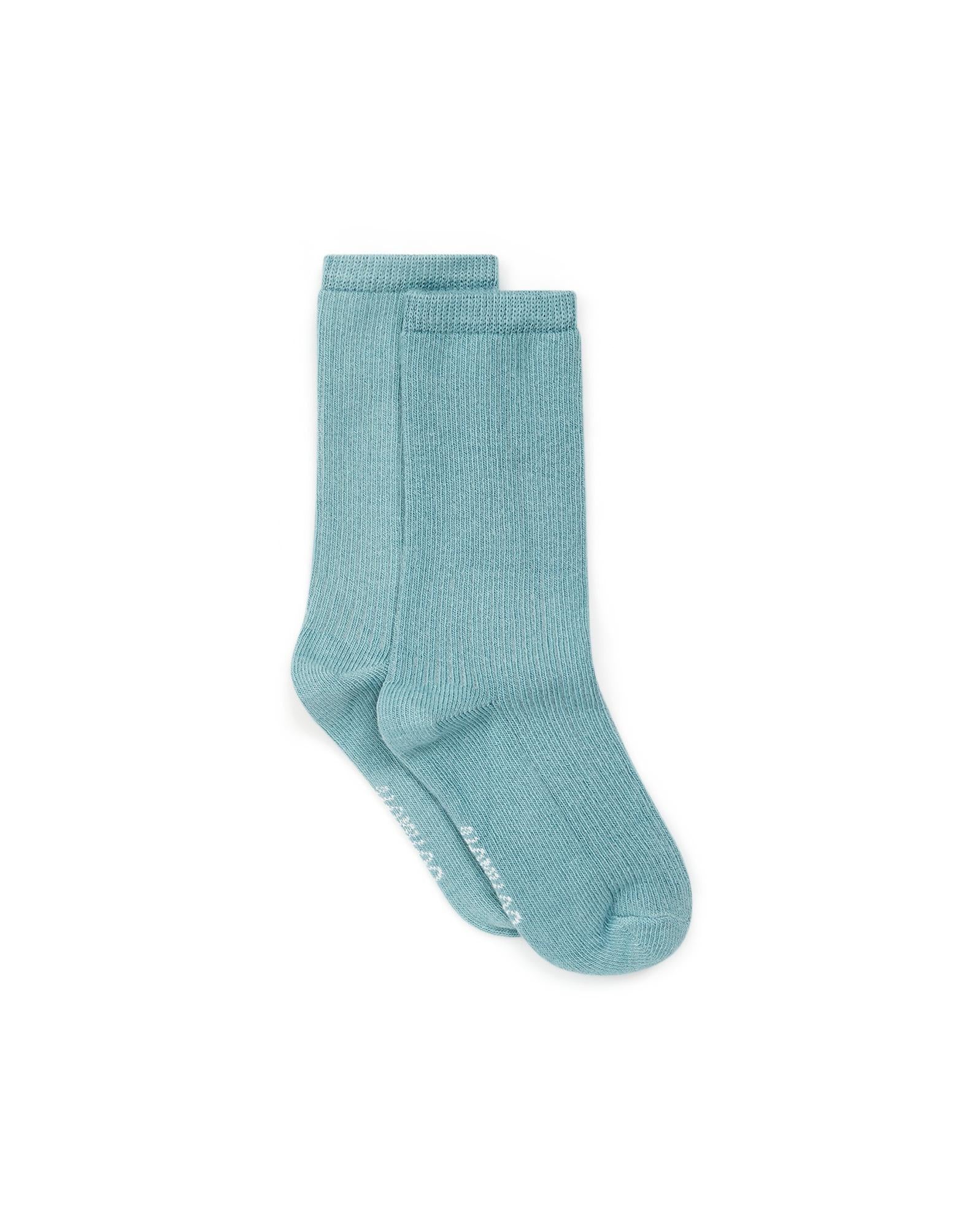 Chaussettes à côtes bébé