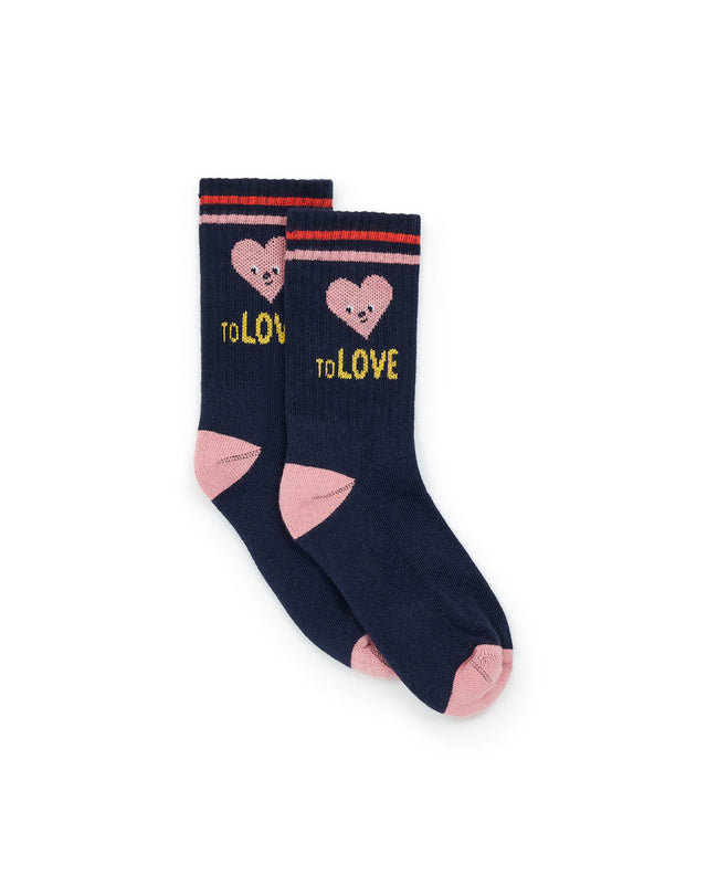 Chaussettes - fille "Love To Love" - Image alternative