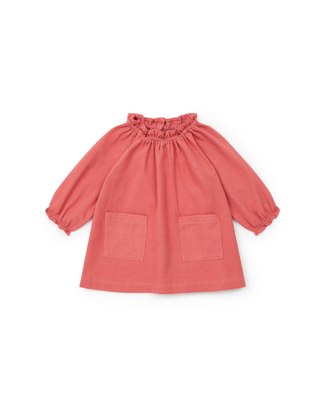 Dress - Baby Long cotton gauze sleeves - Image principale