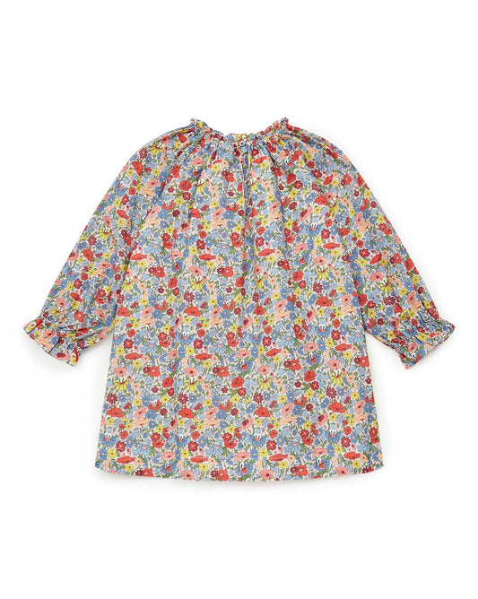 Robe fille personnage 100% coton Made with Libery Fabric