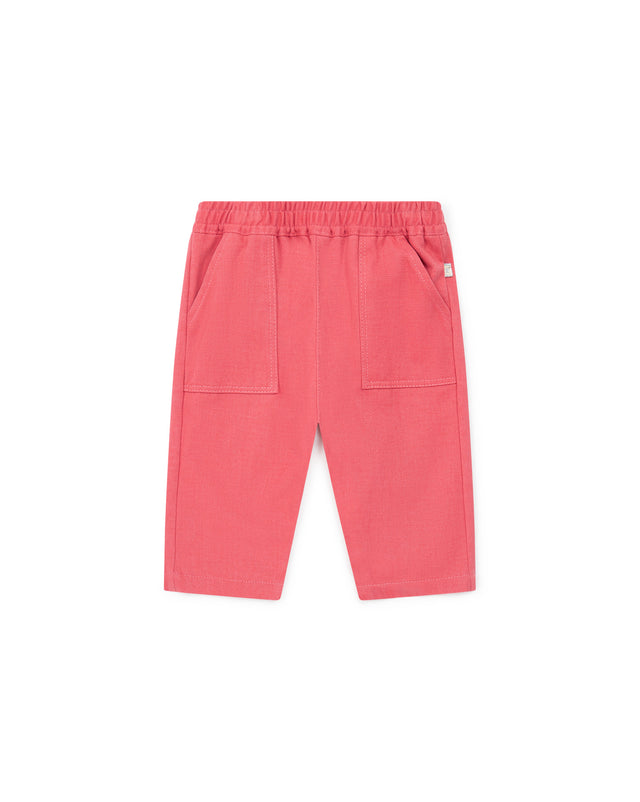 Pantalon - bébé uni 100% coton - Image principale