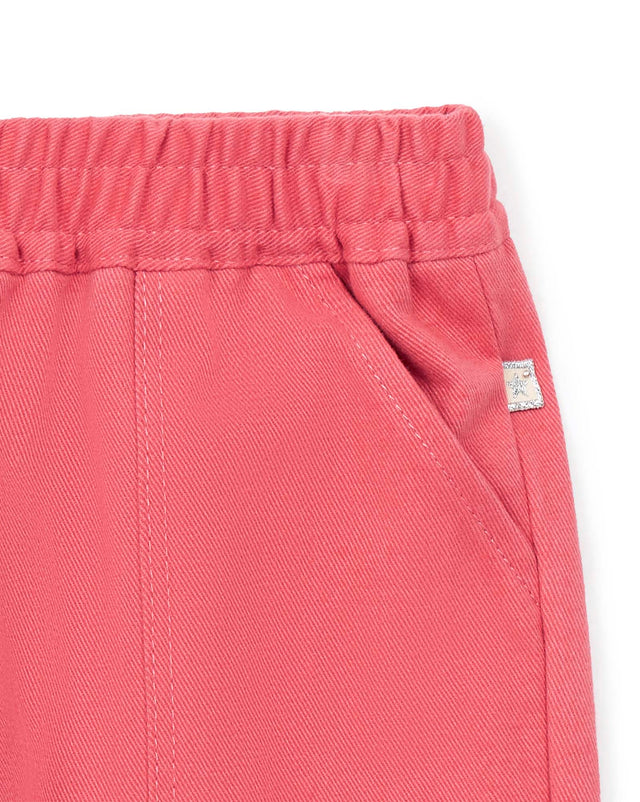Pantalon - bébé uni 100% coton - Image alternative