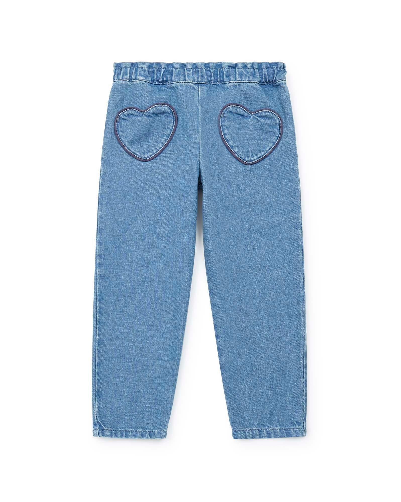 Pantalon fille DUCK denim 100% coton