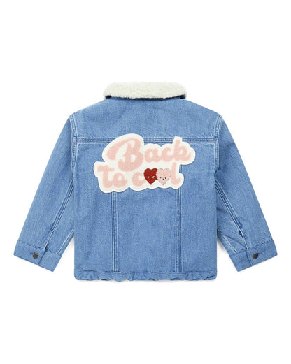 Jacket Girl 100% cotton jeans