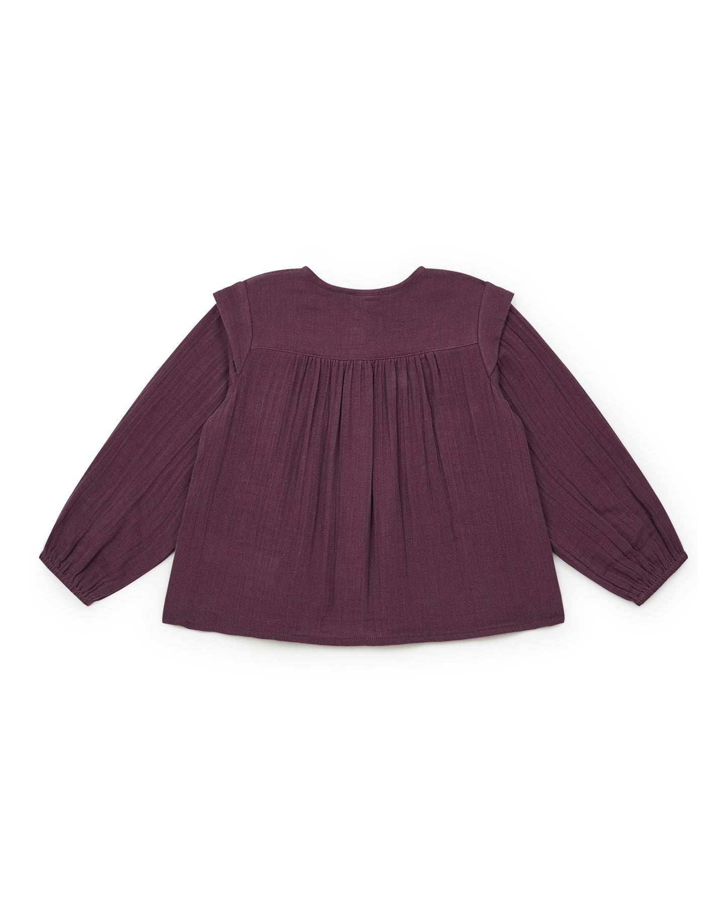 Blouse - plastron smocké fille