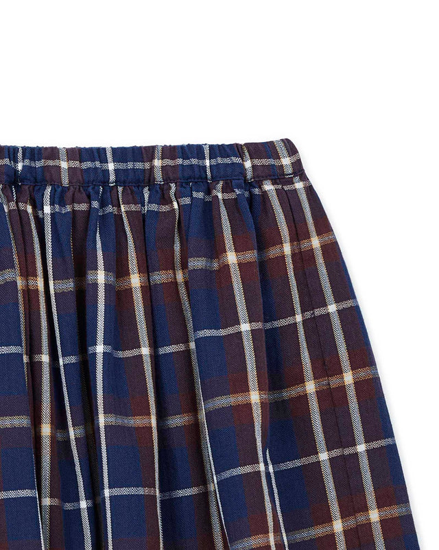 Skirt - Raspberry 100% cotton gauze - Image alternative