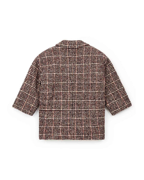 Coat - Girl tweed Wool mixed - Image principale