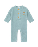 Jumpsuit - Heart embroidered way Baby