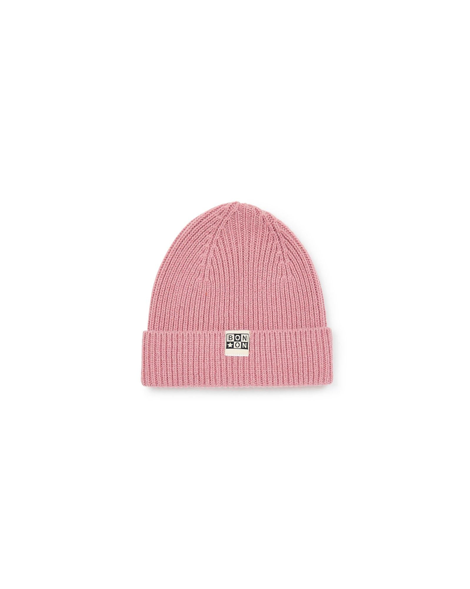 Bonnet à côtes enfant