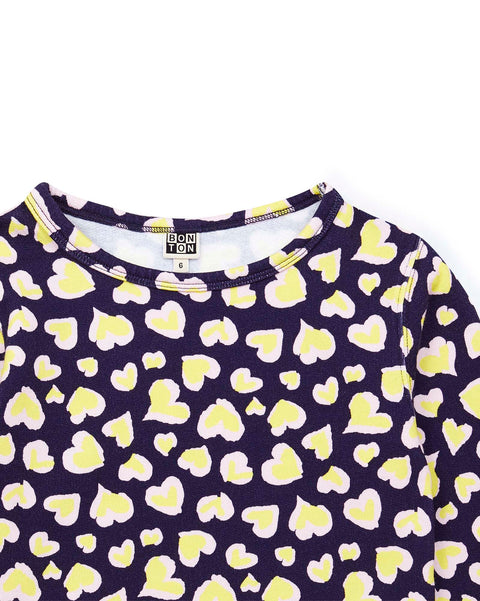 T -shirt - Girl Leopard 100% Organic cotton - Image principale
