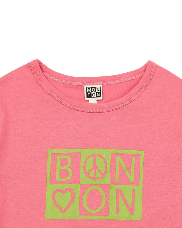 T -shirt - Girl Long sleeves 100% Organic cotton - Image alternative