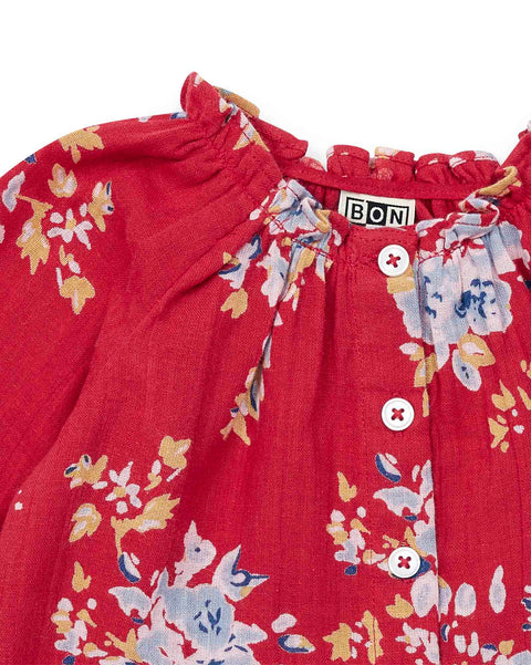 Blouse - fille 100% coton - Image principale