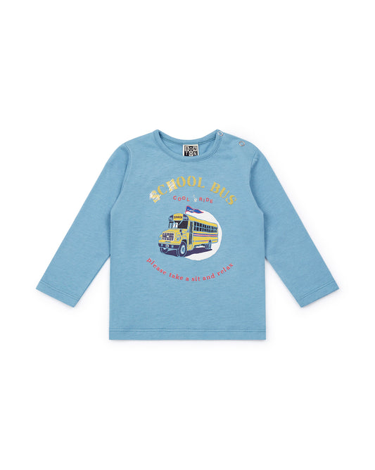 T-shirt bébé "School Bus" 100% coton bio