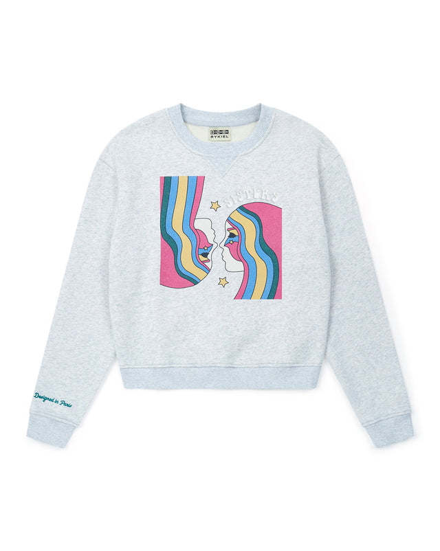 Sweatshirt - Psyche face Bonton x Saint Germain des Prés - Image principale