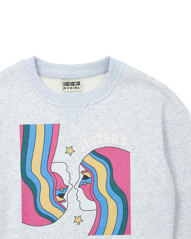 Sweatshirt - Psyche face Bonton x Saint Germain des Prés - Image alternative