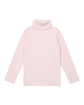 Sous-pull - col roulé fille manches longues 100% bio