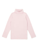 Sous-pull - col roulé fille manches longues 100% bio
