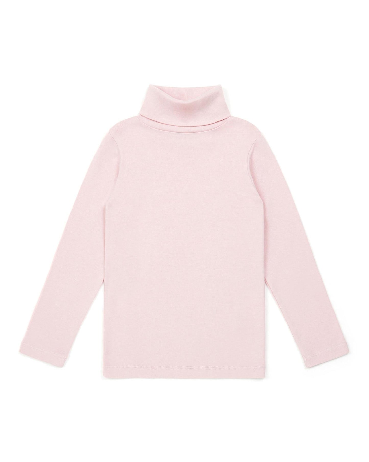 Sous-pull - col roulé fille manches longues 100% bio