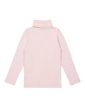 Sous-pull - col roulé fille manches longues 100% bio