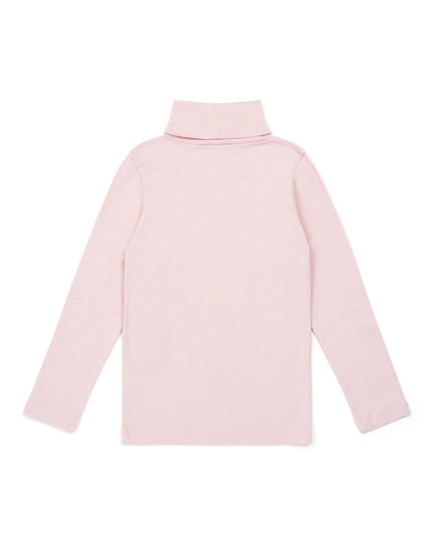 Sous-pull - col roulé fille manches longues 100% bio