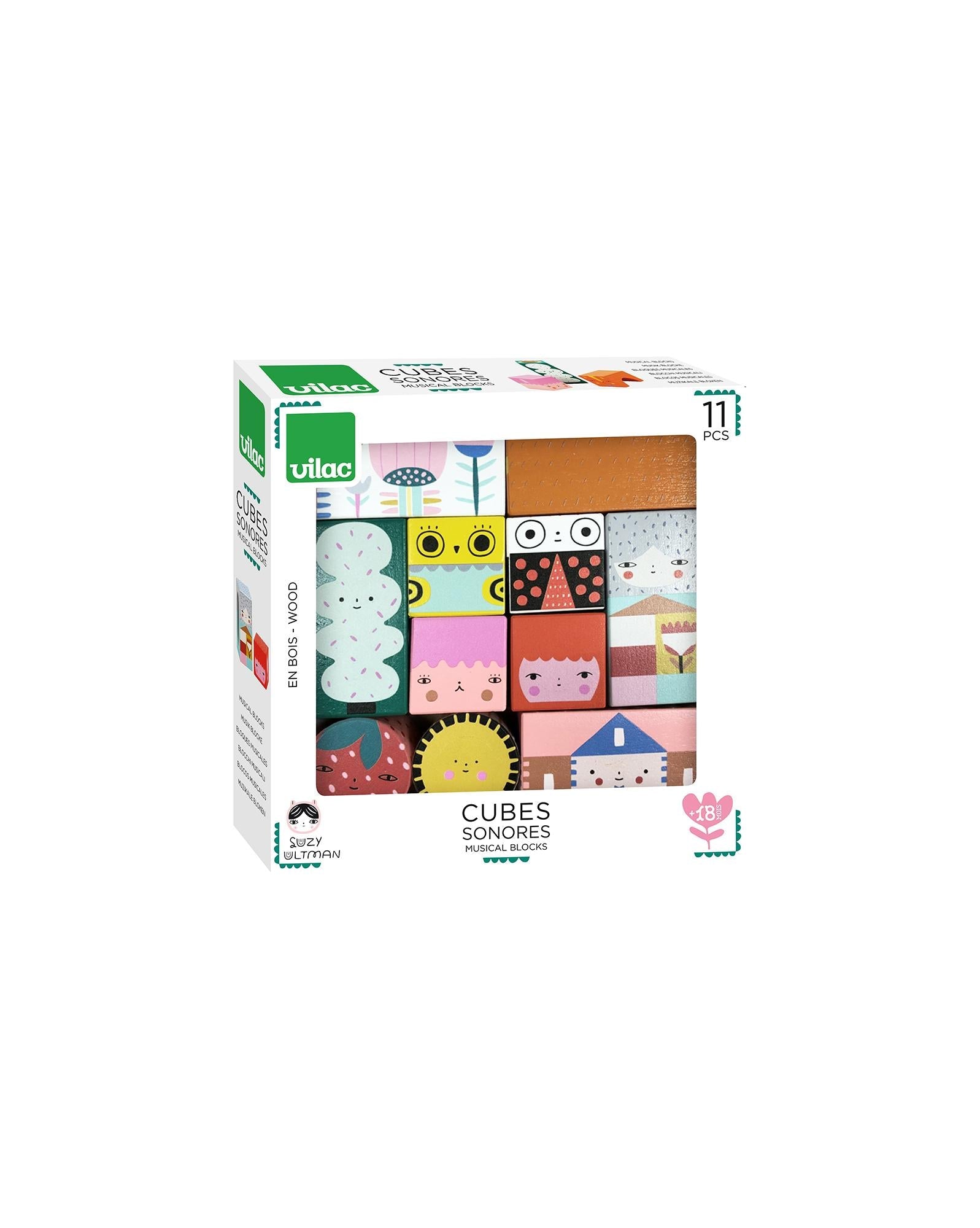 Cubes sonores, kawaï chic