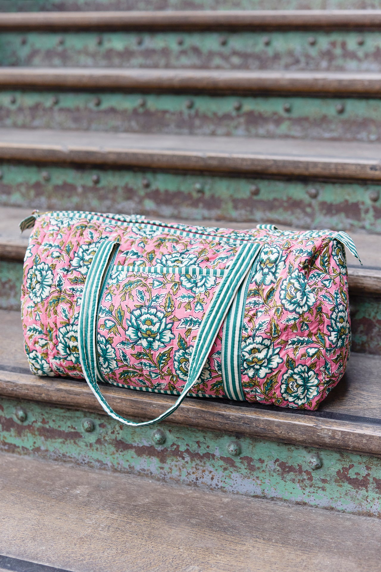 Sac de voyage - Imprimé rose