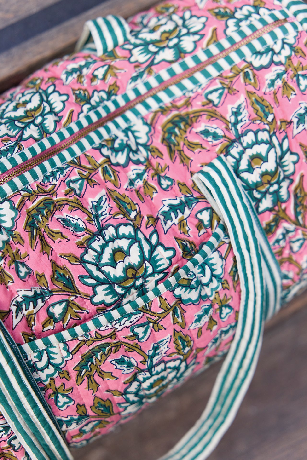Sac de voyage - Imprimé rose