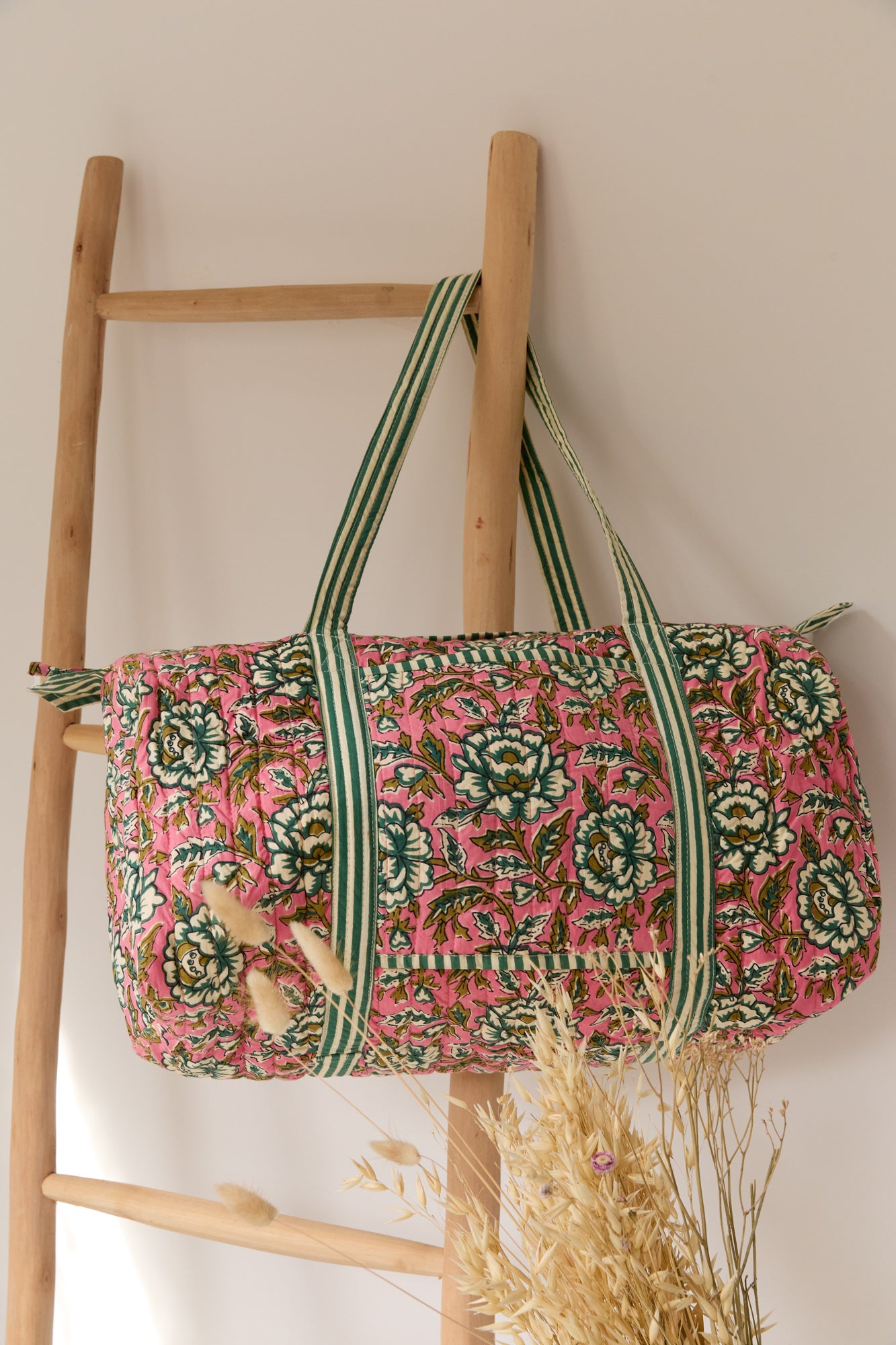 Sac de voyage - Imprimé rose