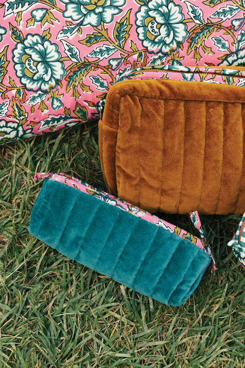 Case - Velour Small model Green - Image principale