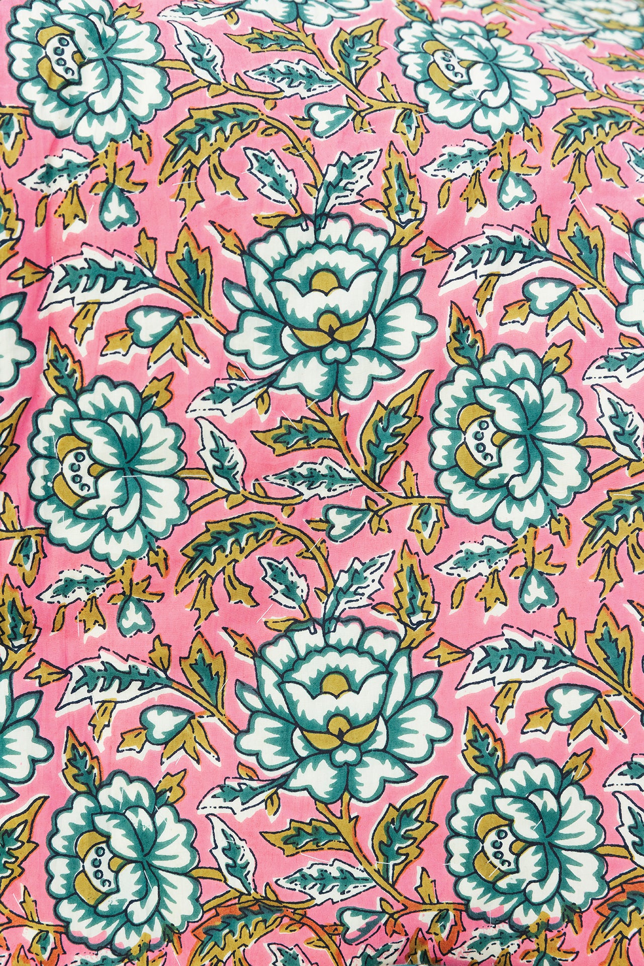 Plaid -  Imprimé rose