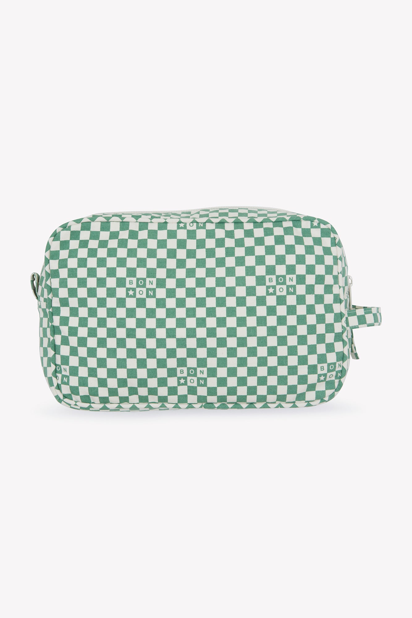 Trousse - Damier vert