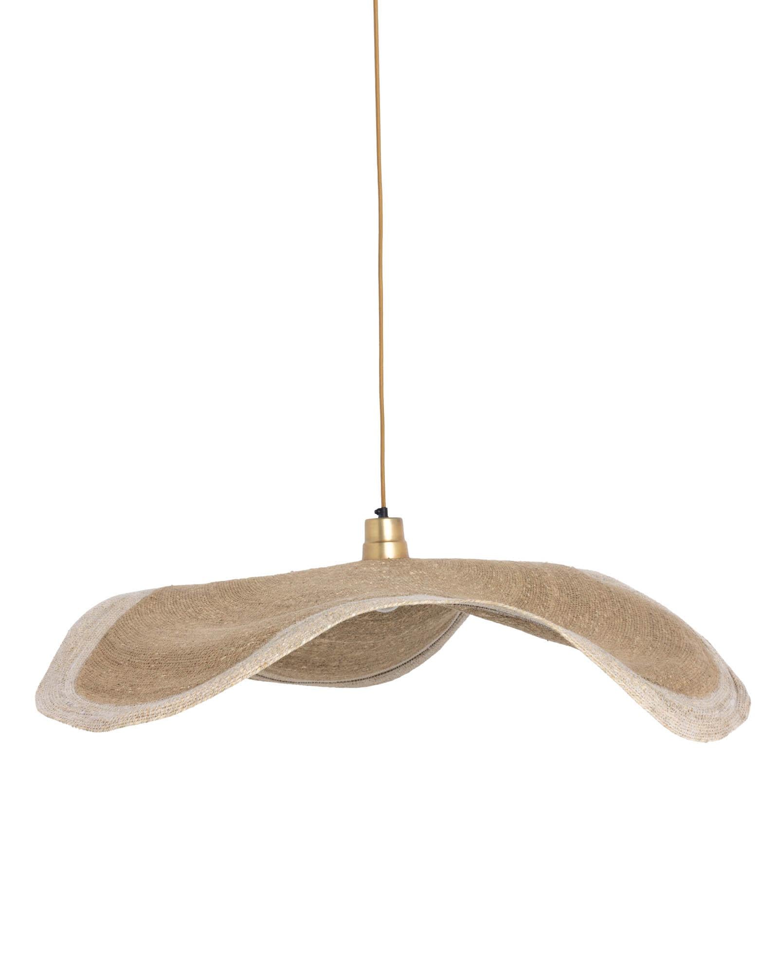 Suspension grand modèle naturel