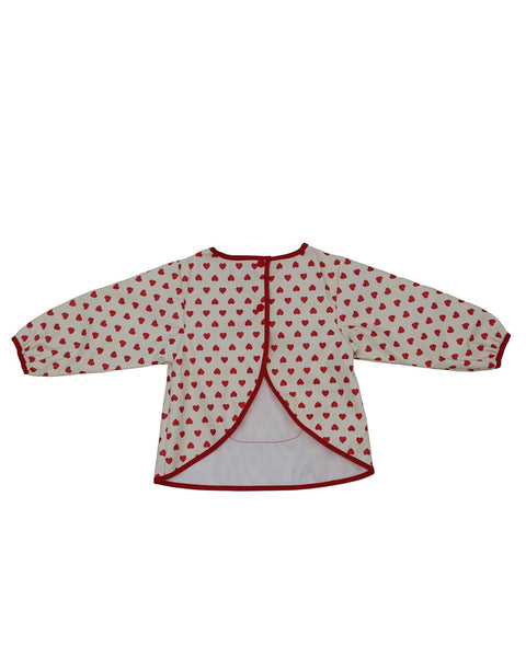 Tablier - coeur rouge - Image principale